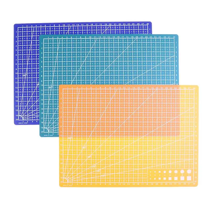 Self Healing Cutting Mat For Fabric, Leather, Paper, And Craft Cards A4  Grid Lines 30x22cm Sewing Notions & Tools From Sadfk, $39.18